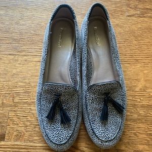 Beautifeel women’s Leopard Tasseled Loafers size 7.5
